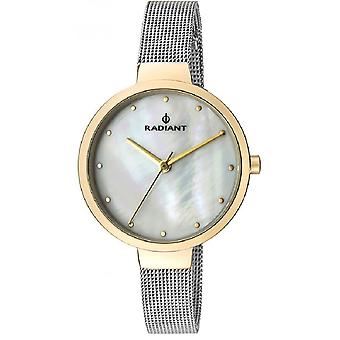 Stralende nieuwe Poolster Quartz analoge vrouw horloge met RA416205 roestvrijstalen armband