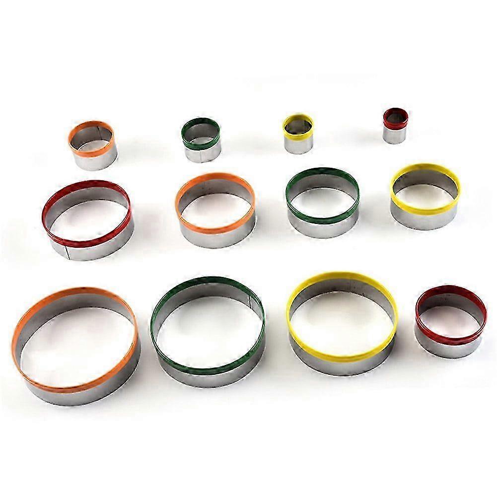 Rust-Resistant Stainless Steel Cookie Cutters Set