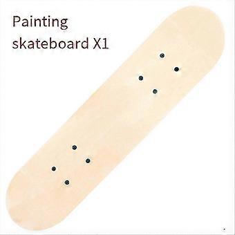 58,5 cm skateboarddæk ahorn skateboard blank gør-det-selv dekorativt bræt