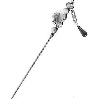 Chinese Hair Stick Silver for Women with Pendant
