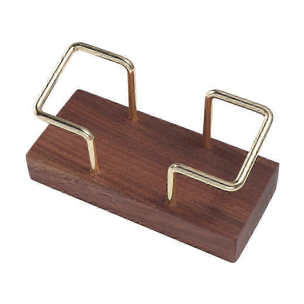Solid Wood Tabletop Card Holder