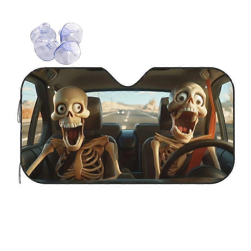 Gentle Skull Front Sun Shade