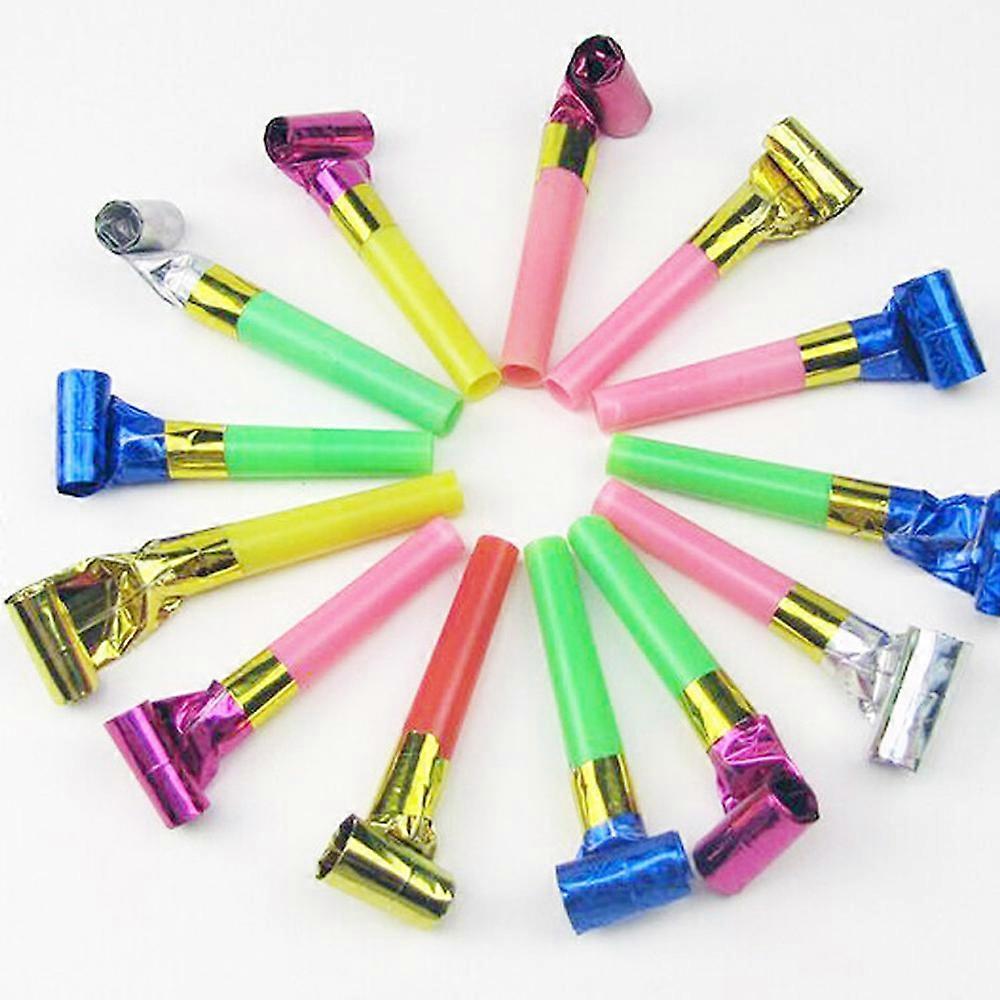 Festive Colourful Noisemakers compatible with Parties