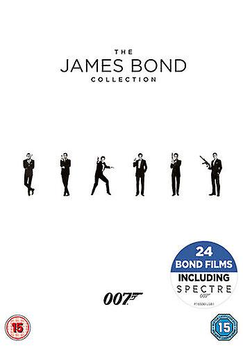 The James Bond Collection DVD (2017) Sean Connery Young (DIR) cert 15 24 discs - Region 2