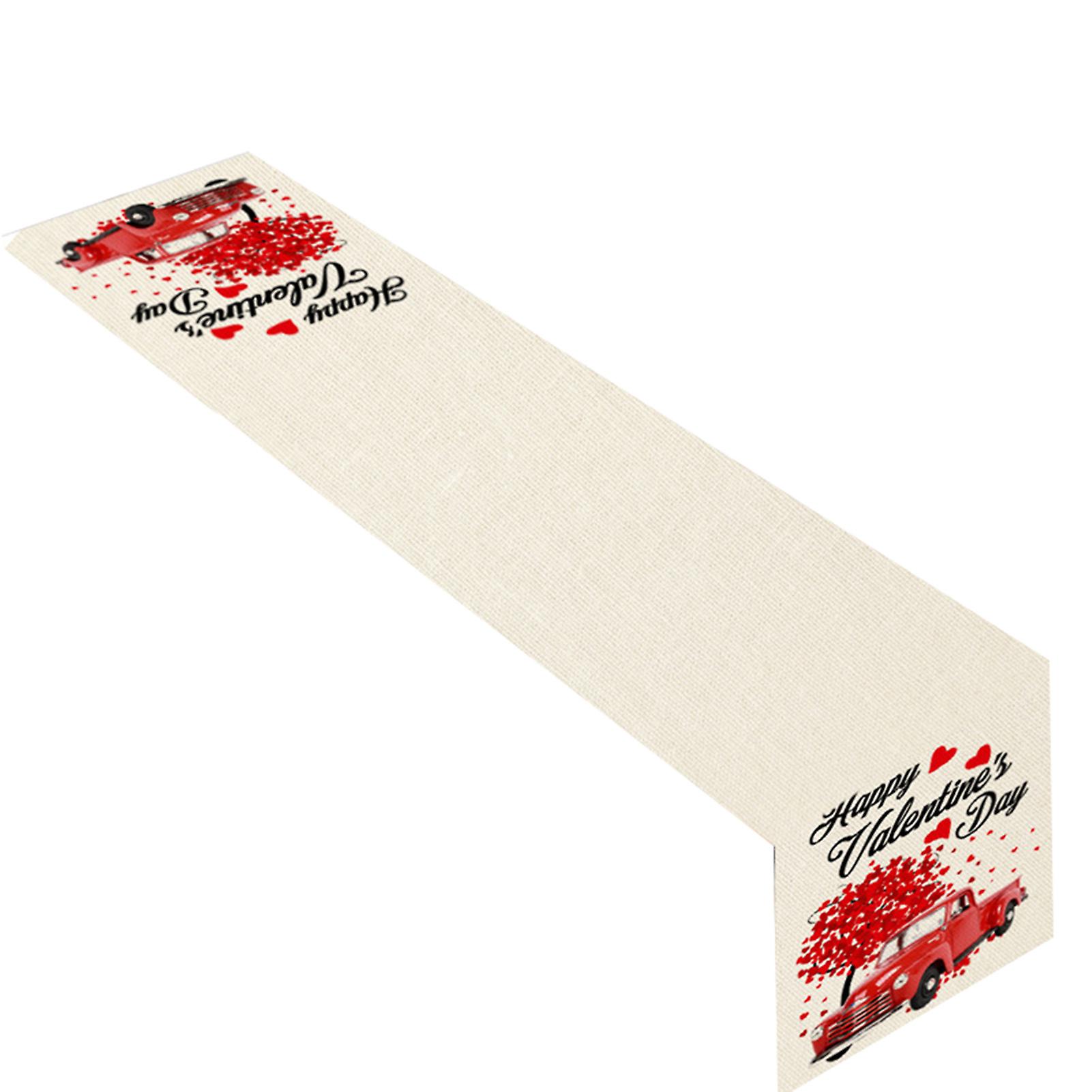 Exquisite Pattern Valentine's Day Decorative Valentine's Day Themed Design Applicable To Table