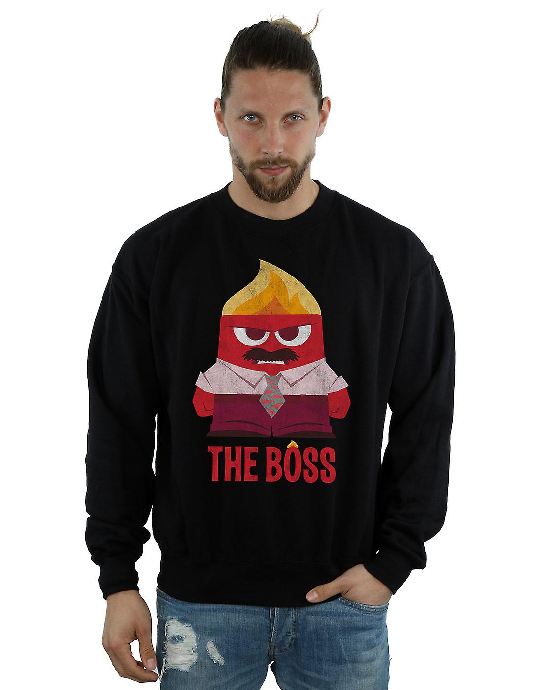 Disney Men's Inside Out Anger The Boss Sweatshirt