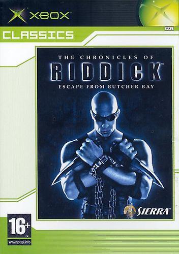 The Chronicles of Riddick - Escape from Butcher Bay (Xbox Classics) - PAL - New & Sealed