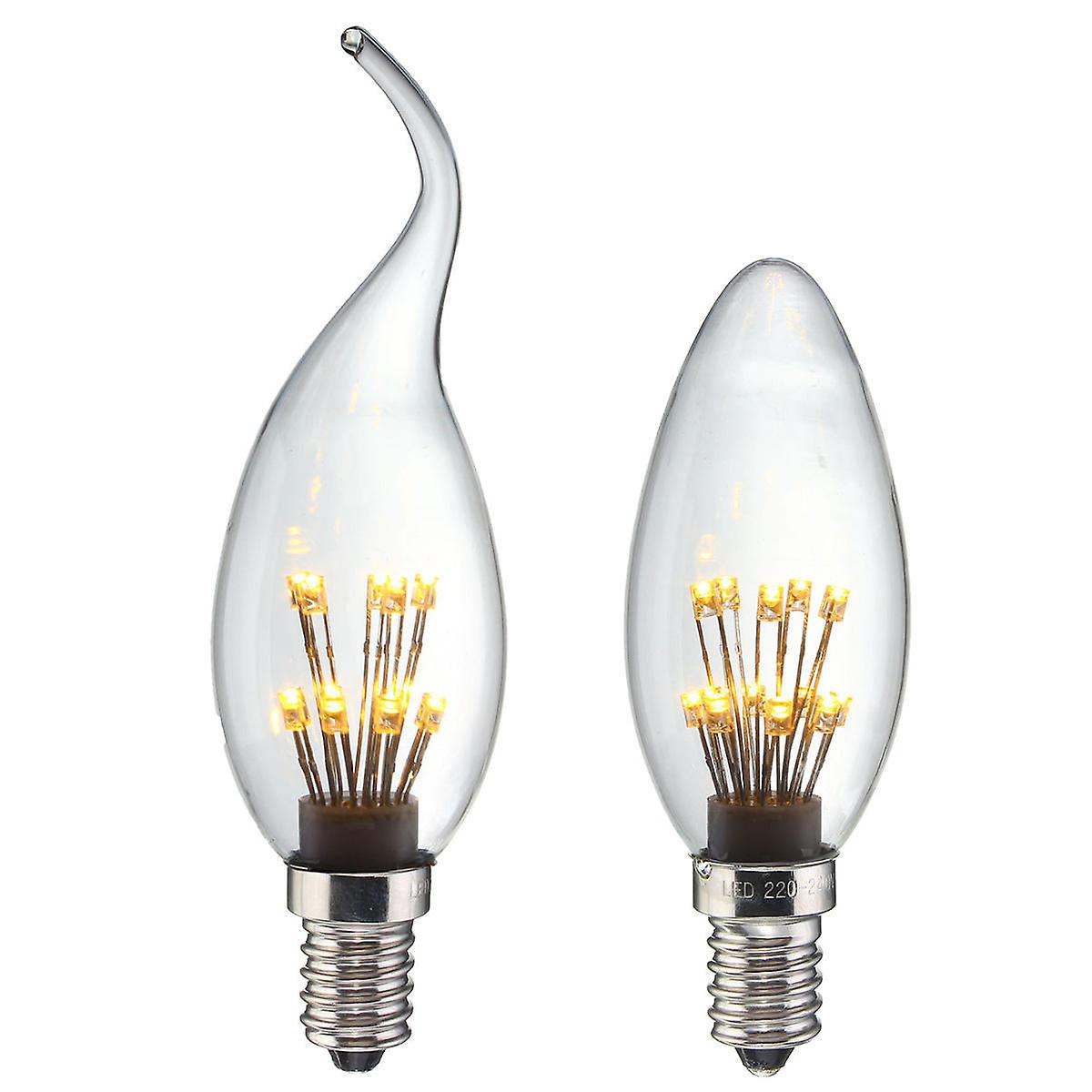 1.5W Starry Sky Led Firework Filament Retro Christmas Light Bulb 220v Decor