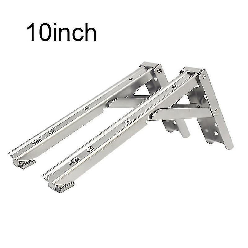 8 Inch Triangle Folding Angle Bracket Adjustable Wall Mounted Bearing