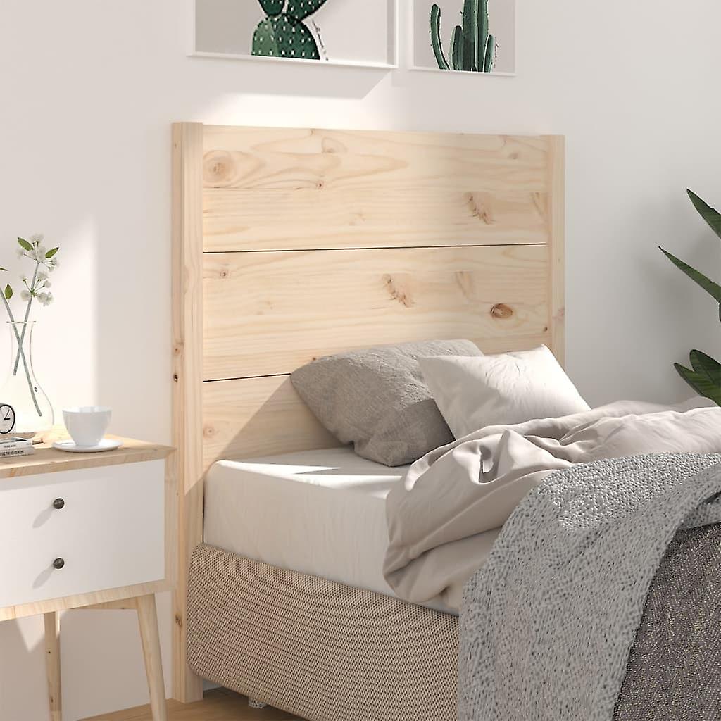 Headboard 96x4x100 cm solid pine wood