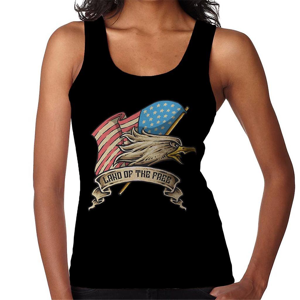 Amerikanske Bald Eagle hodet kvinners Vest
