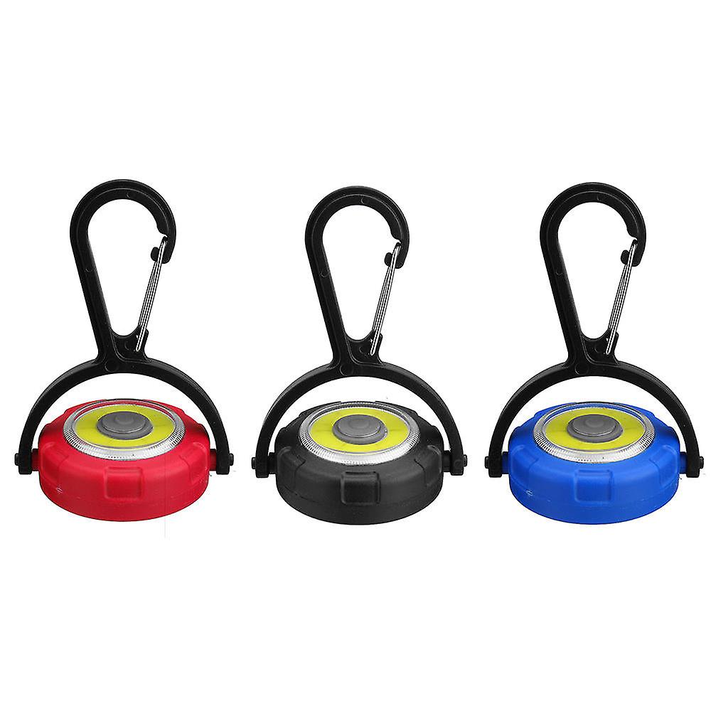 Mini Cob Keychain Flashlight - Portable Night Light For Outdoor Hiking And Camping Emergencies