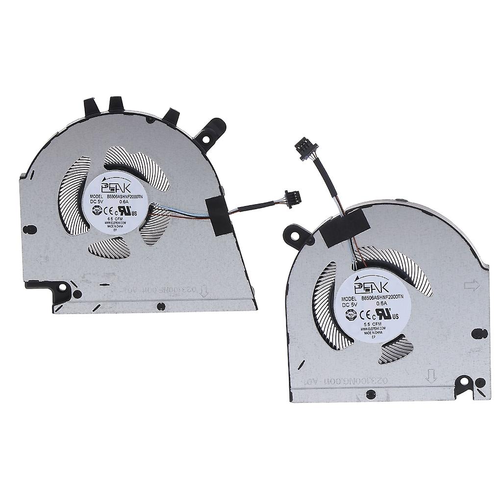 Cooling Fan GPU CPU Cooler Replacement for Inspiron 15 Plus 7510 16 7610 2021