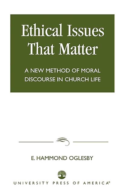 Ethical Issues That Matter