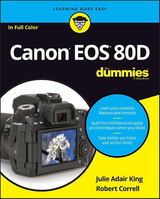 Canon Eos 80d For Dummies by Robert Correll Paperback Book