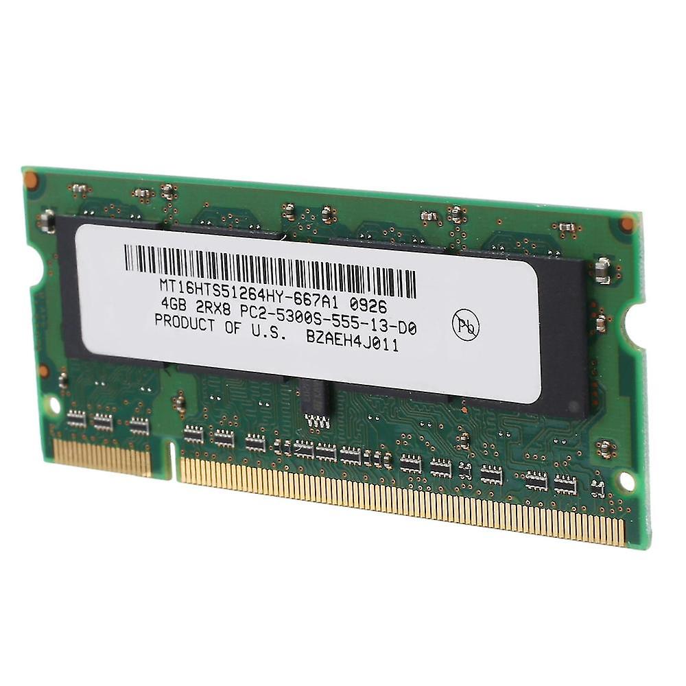 4GB DDR2 كمبيوتر محمول رام 667 ميجا هرتز PC2 5300 Sodimm 2rx8 200 دبابيس لذاكرة الكمبيوتر المحمول Intel Amd