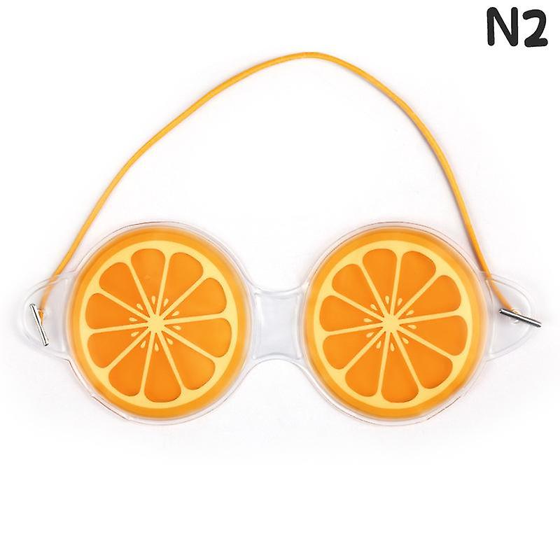 Fruit Soft Blindfold Gel Ice Compress Sleep Mask Cosmetic Relieve Eye Fatigue