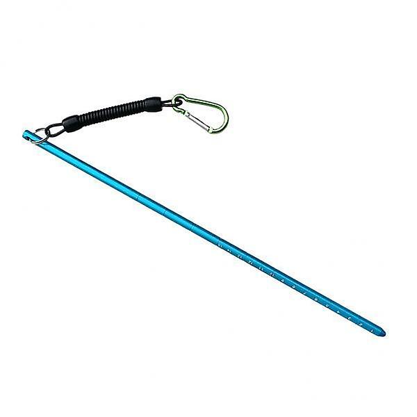 4xScuba Diving Lobster Stick Pointer Spiral Coil Lanyard Strap & Clip Blue