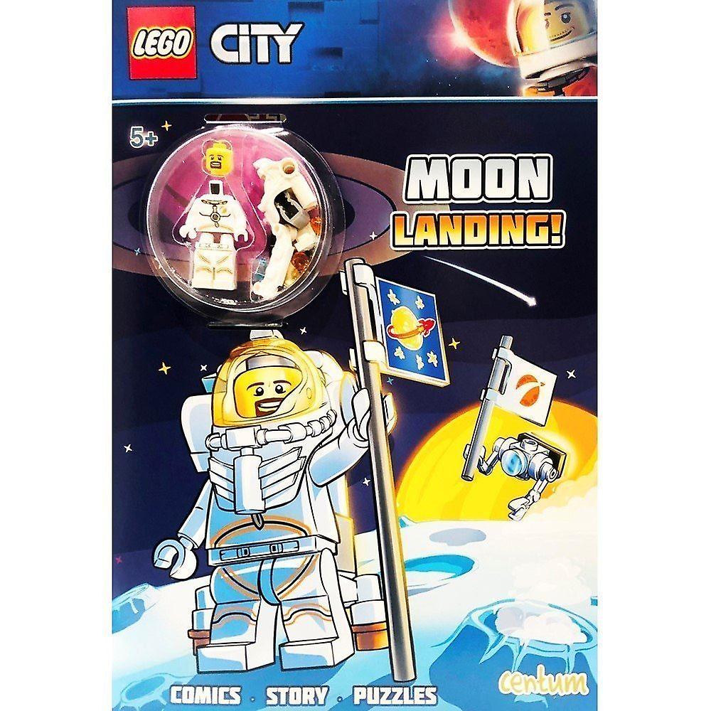 LEGO City Moon Landing Activity Book + Spaceman Minifigure
