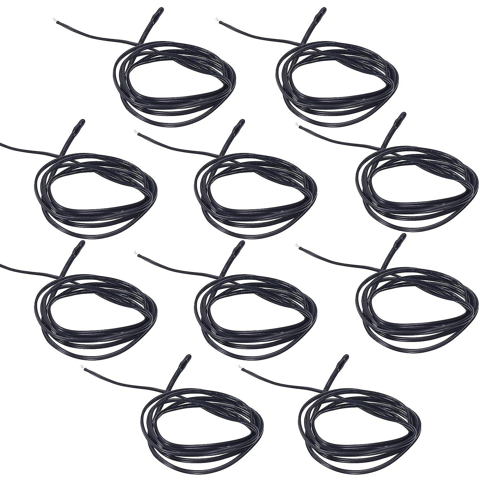 10Pcs 20K B3950 NTC Thermistor Sensor 1M PVC Epoxy Probe