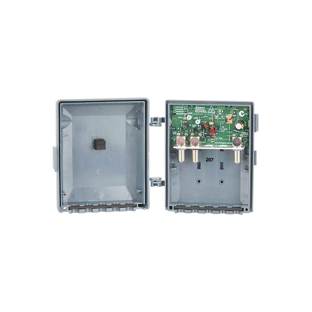 High Quality Kingray Masthead Amp VHF/UHF with LTE/4G Filters FM Pass Option