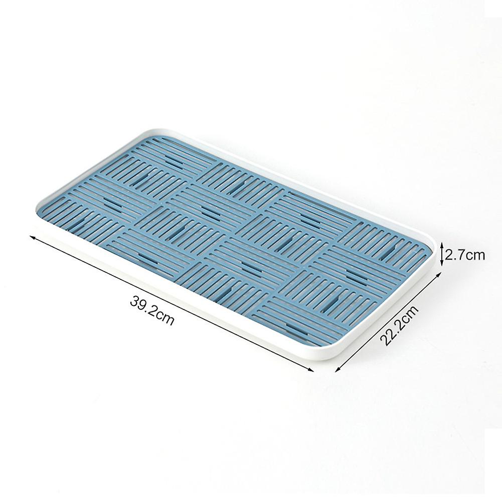 Plastic Drain Rack Dish Cup Drainer Dryer Tray Sink Dinnerware Drying Rack