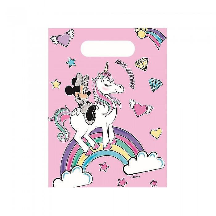 Disney Unicorn Minnie Mouse Party Bags (Pack of 6)