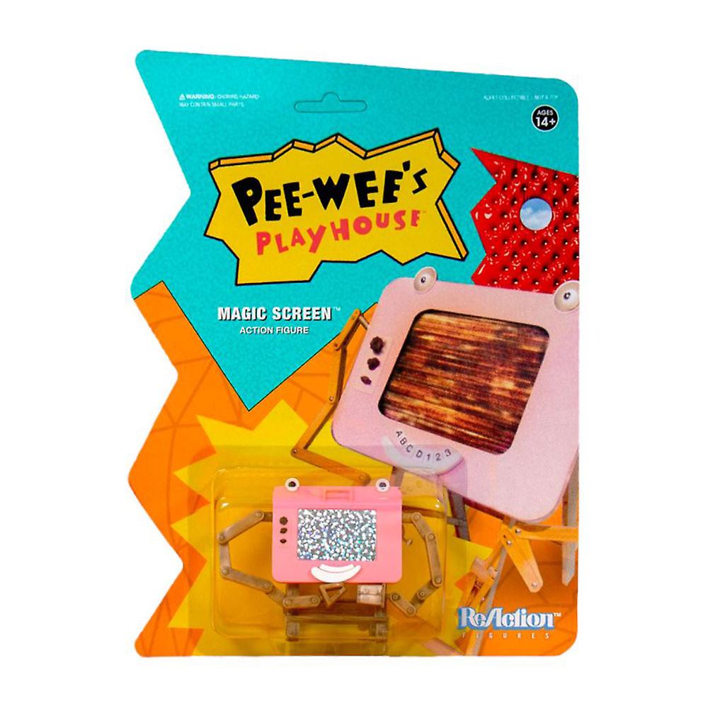 Pee-Wee's Playhouse Magic Screen Highly Collectable ReAction 3.75" Figure