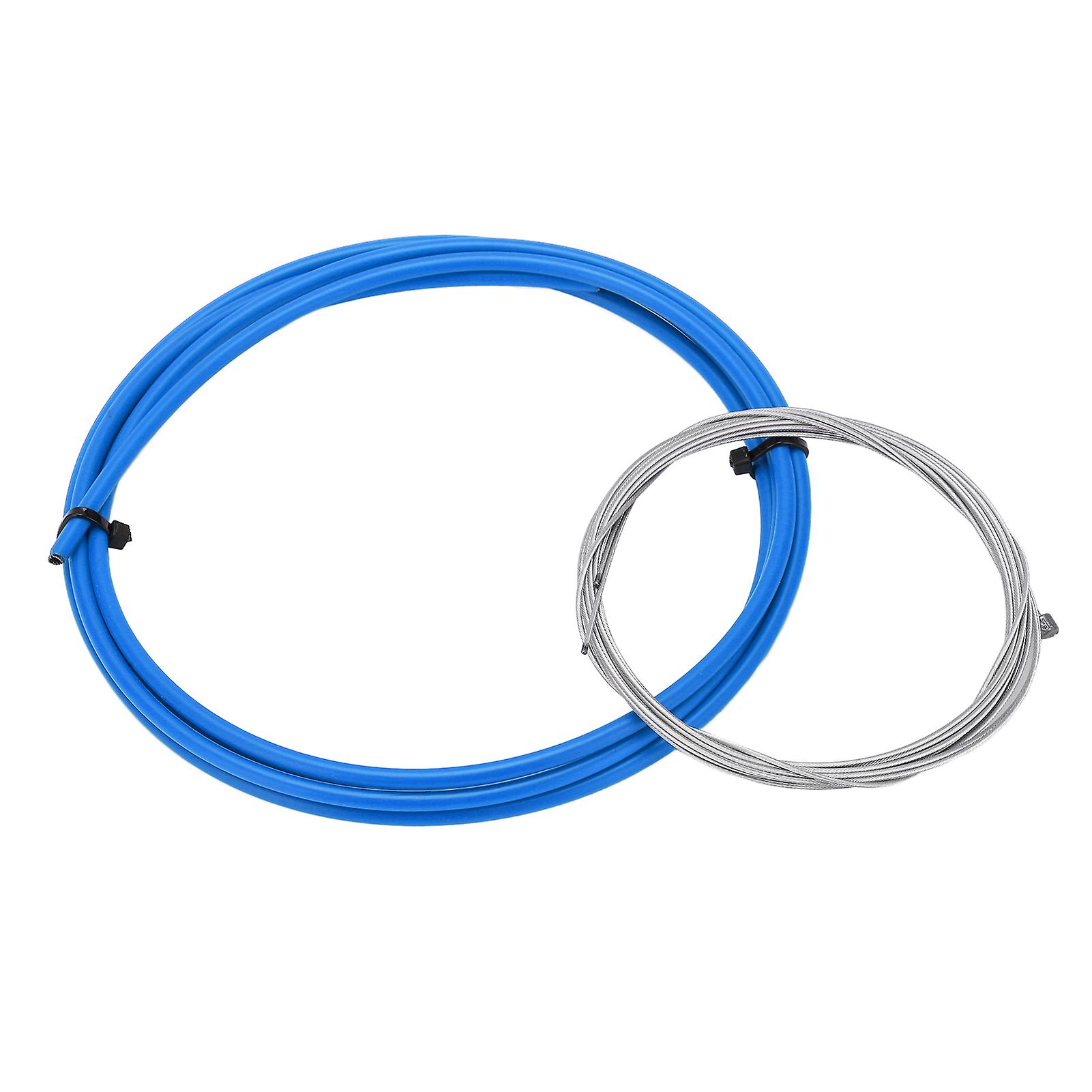 Bicycle Brake Cable General Bicycle Inner Cable Core Road Mountain Shifting Replacement Cable KitBlue