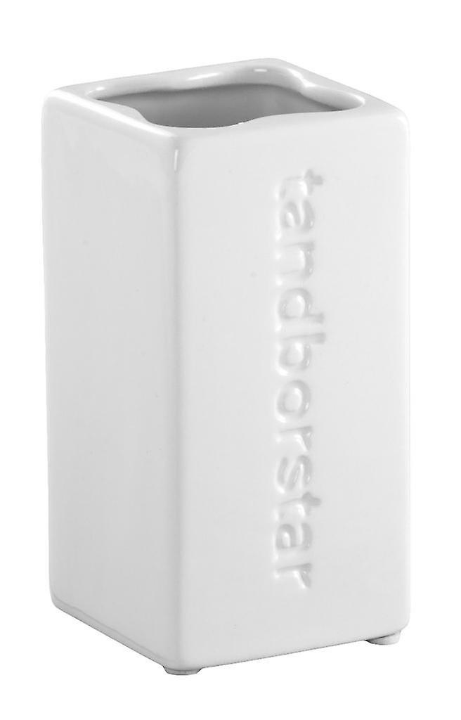 Zahnbürste Vase Cube12 cm Kult Design
