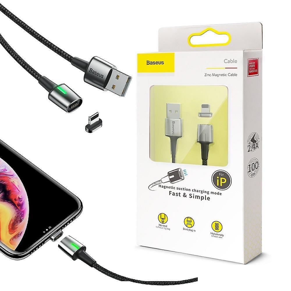 iPhone Cable de carga magnético Lightning para iPhone / iPad 100cm