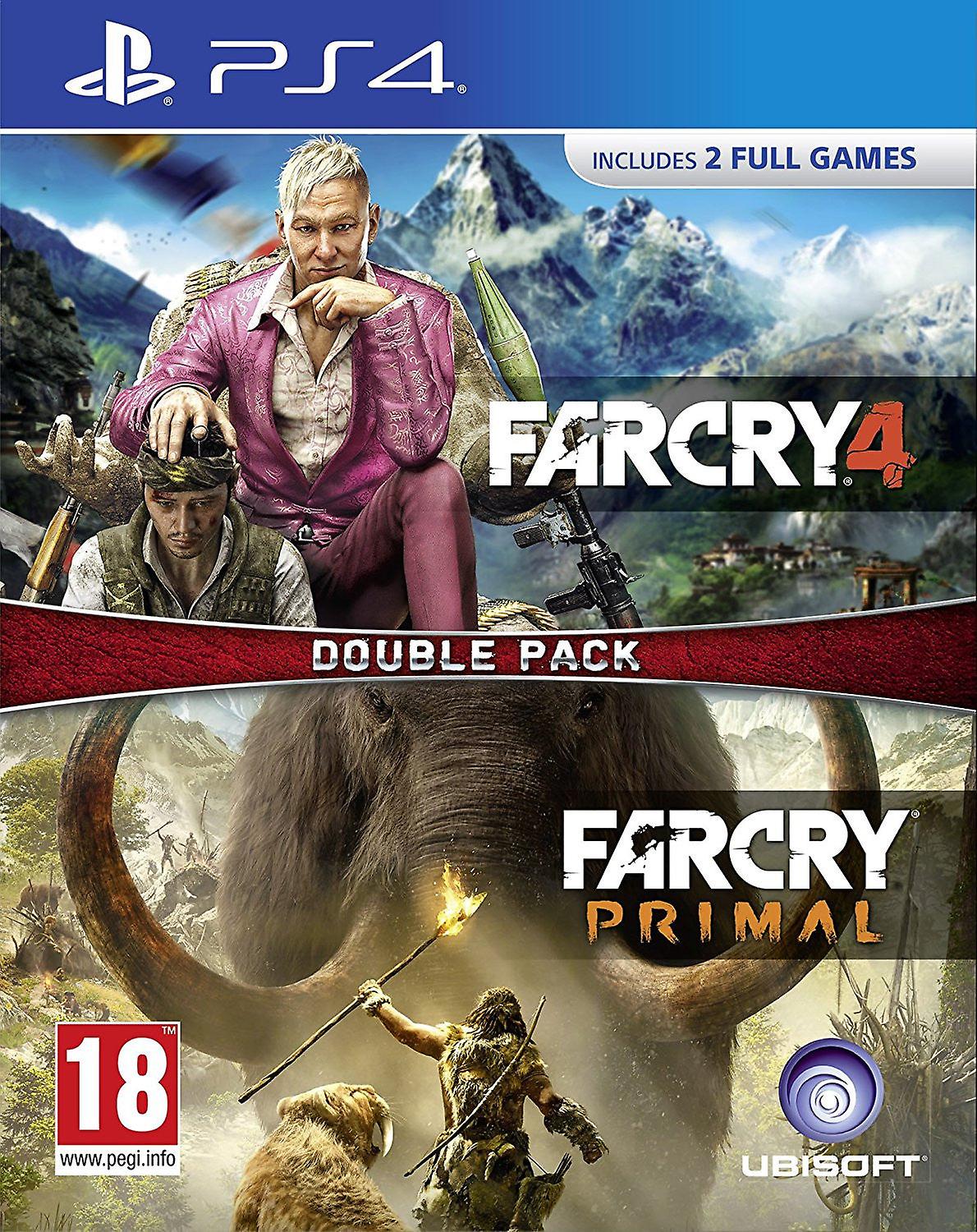 Far Cry 4 + Far Cry Primal - Playstation 4