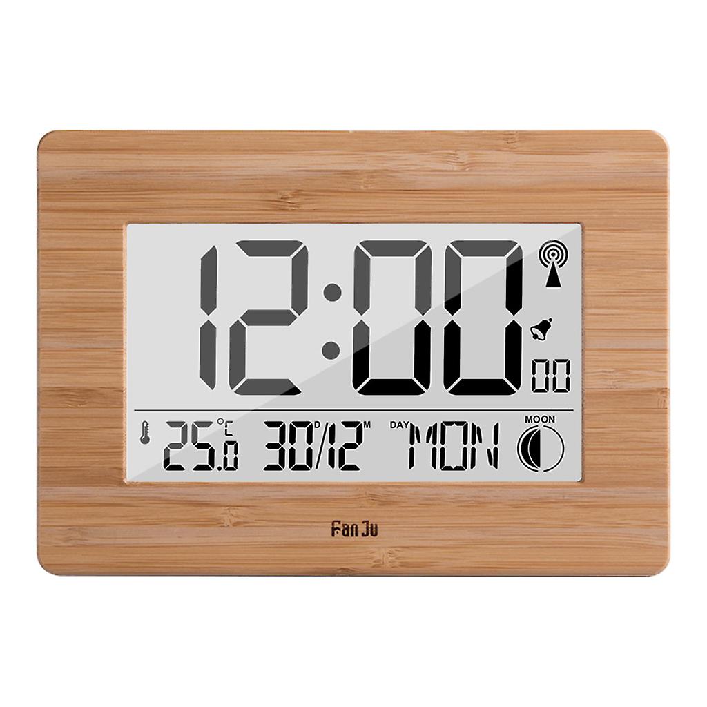 Bathroom Thermometer Hygrometer Electronic Temperature Meter Sensor Gauge Clock