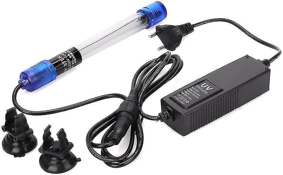 220-240v עמיד למים Uv מנורת Uv אקווריום הוביל מנורת עיקור אור אצות חיידקים ירוקים הורגים מנורת Uv מנורת עיקור מים אקווריום עיקור eu p