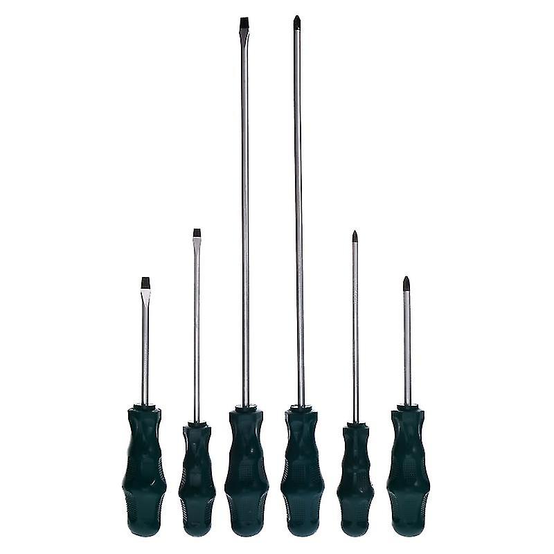 6 stuks platte schroevendraaier