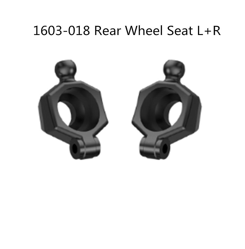 2PCS SG 1603 1604 UDIRC 1601 RC Car Spare Front/Rear Wheel Seat 1603-018 Vehicles Model Parts