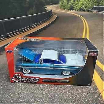 1:24 Diecast Araba Model Oyuncak 1959 Chevy Impala Minyatür Araç
