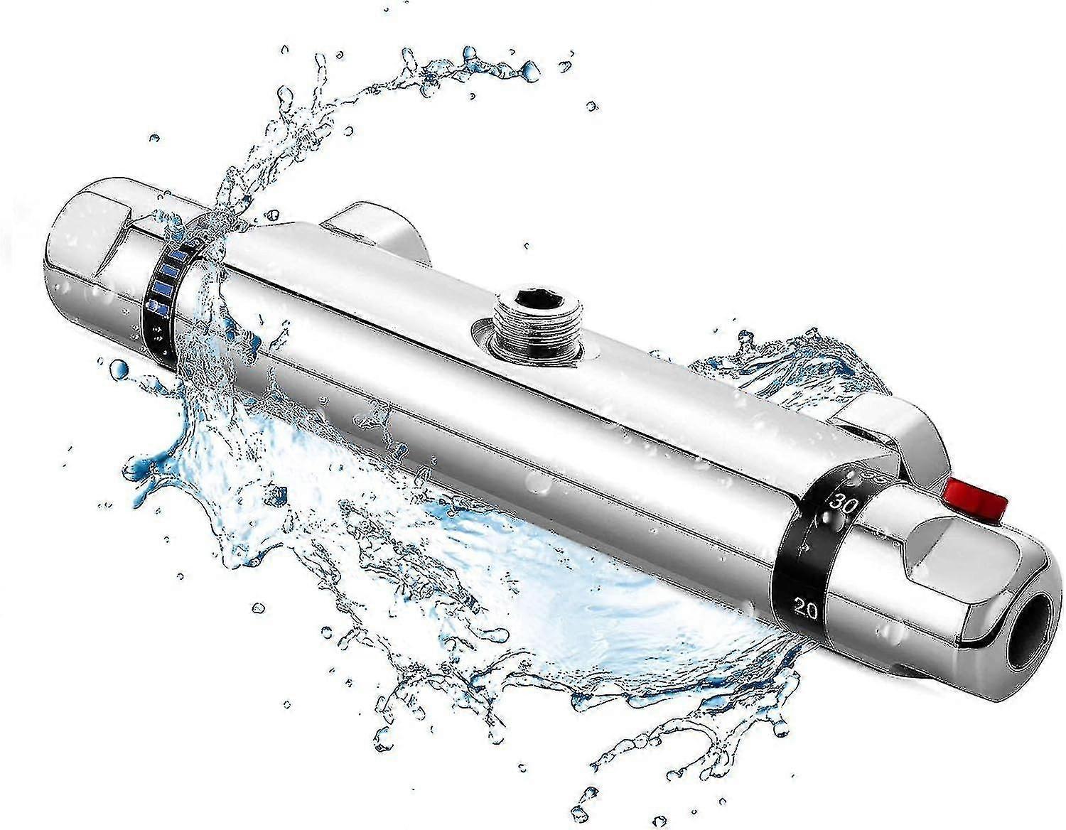 حنفية خلاط دش ثرموستاتي ، صنبور حوض استحمام ثرموستاتي نحاسي 59 ، حماية أمان مع 38 زر مضاد للحروق ، صنبور خلاط حوض الاستحمام ضبط دقيق