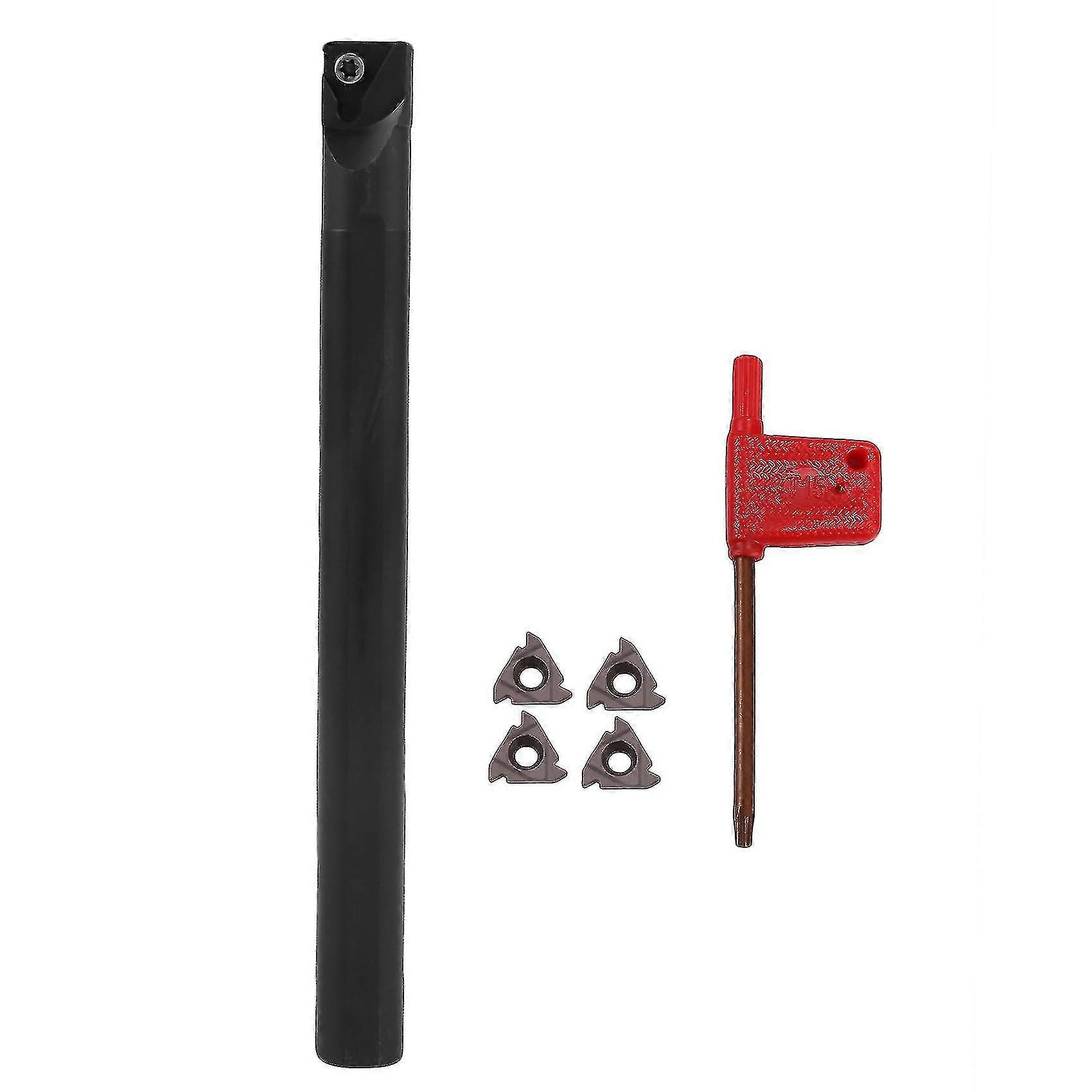 Snr0016q16 16x180mm Lathe Turning Tool Holder With 4pcs Cutting Tool
