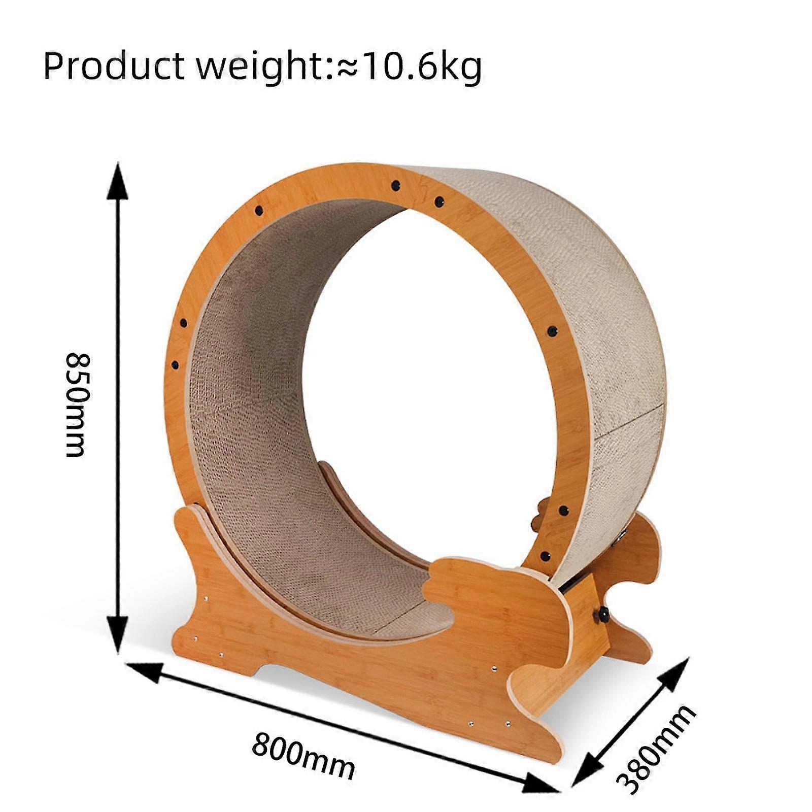 Cat Running Wheel Physical Activity Workout Pet Toy for Running Kitty ...