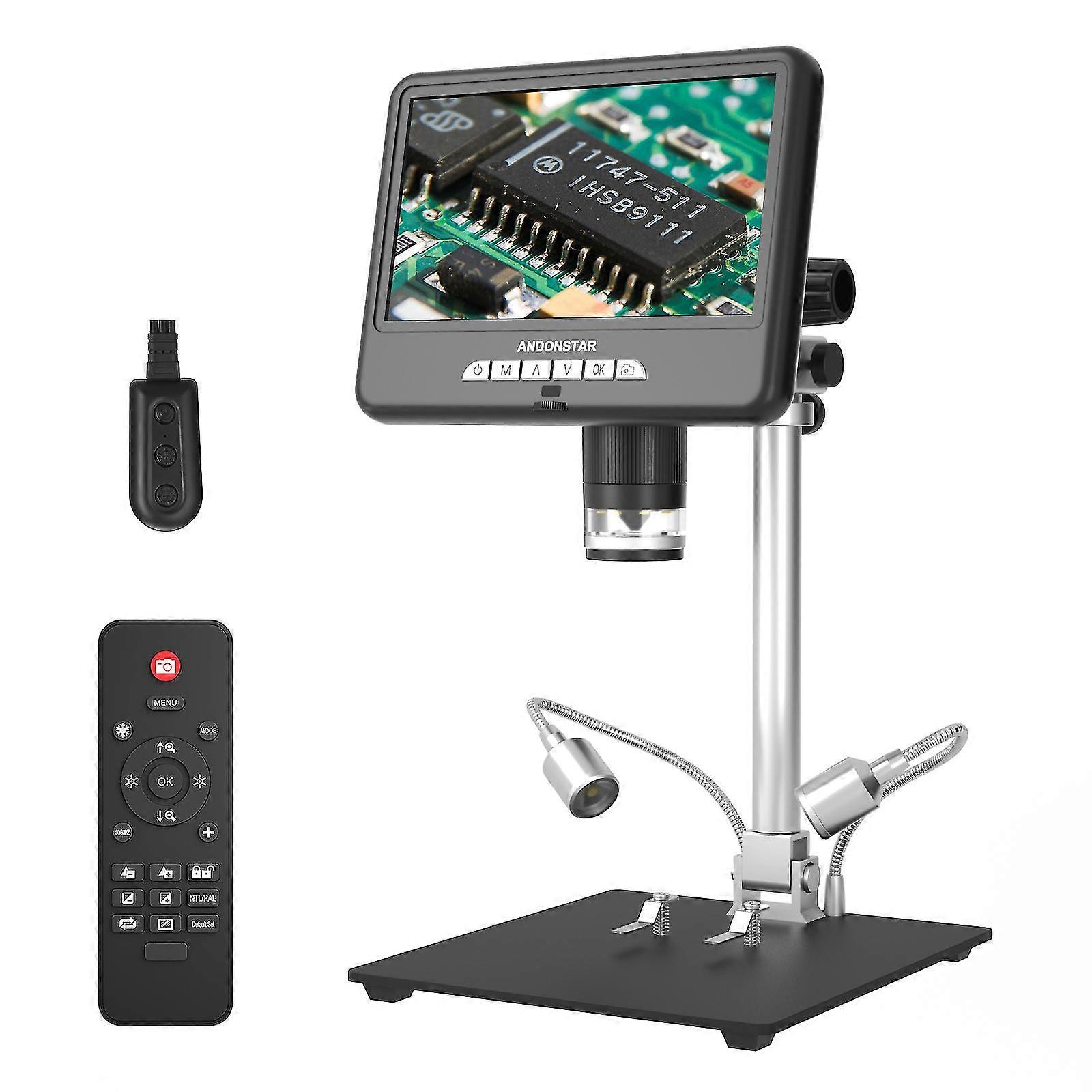 Digital Microscope Long Object Distance Microscope Soldering Tool For Phone Pcb Repair With Extension Tube