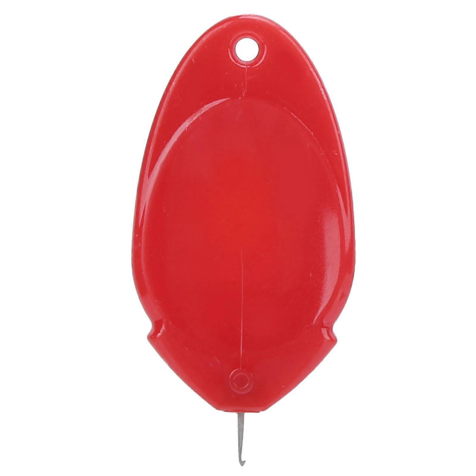 Needle Threader Portable MultiColored Plastic Tailoring Tool for Sewing Crafting(Red 501 )
