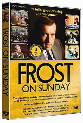 Frost On Sunday DVD (2009) David Frost cert E 3 discs - Region 2