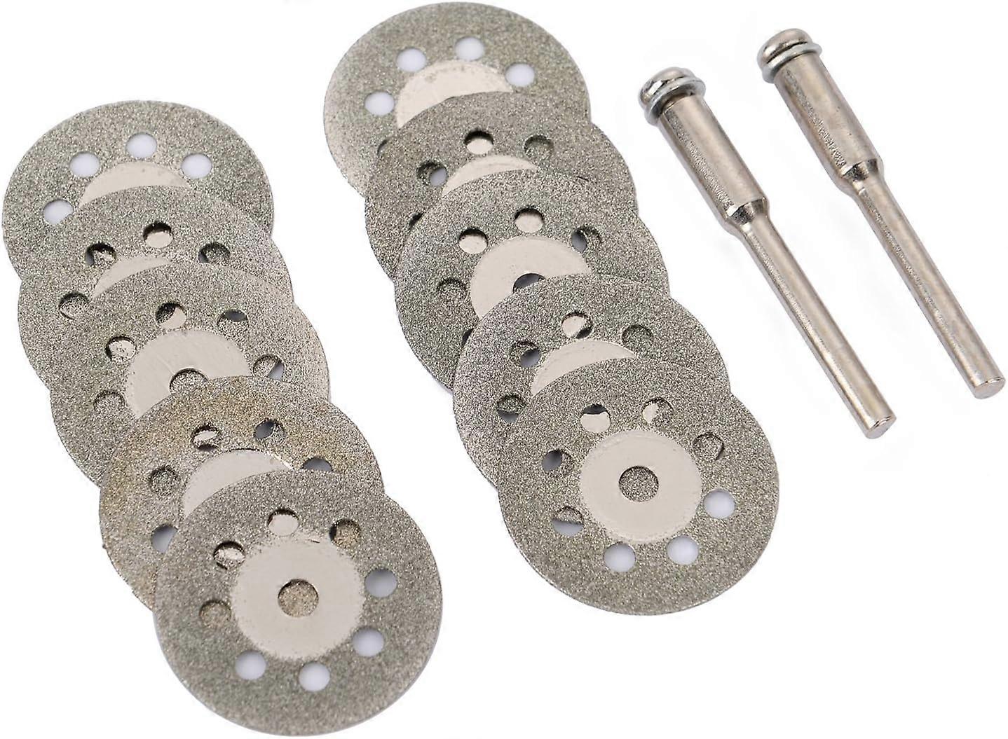 12 Pack 22mm Perforated Mini Cutting Discs, Diamond, Cutting Discs, Ann Arbor Rods