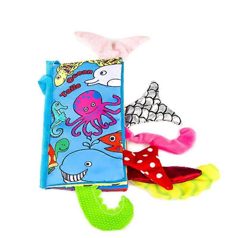 Baby Book Toys For Toddler Newborn Infant Soft Cloth Books Baby Quiet Book Early Educational Black White Book Visual Stimulation - Cloth Books
