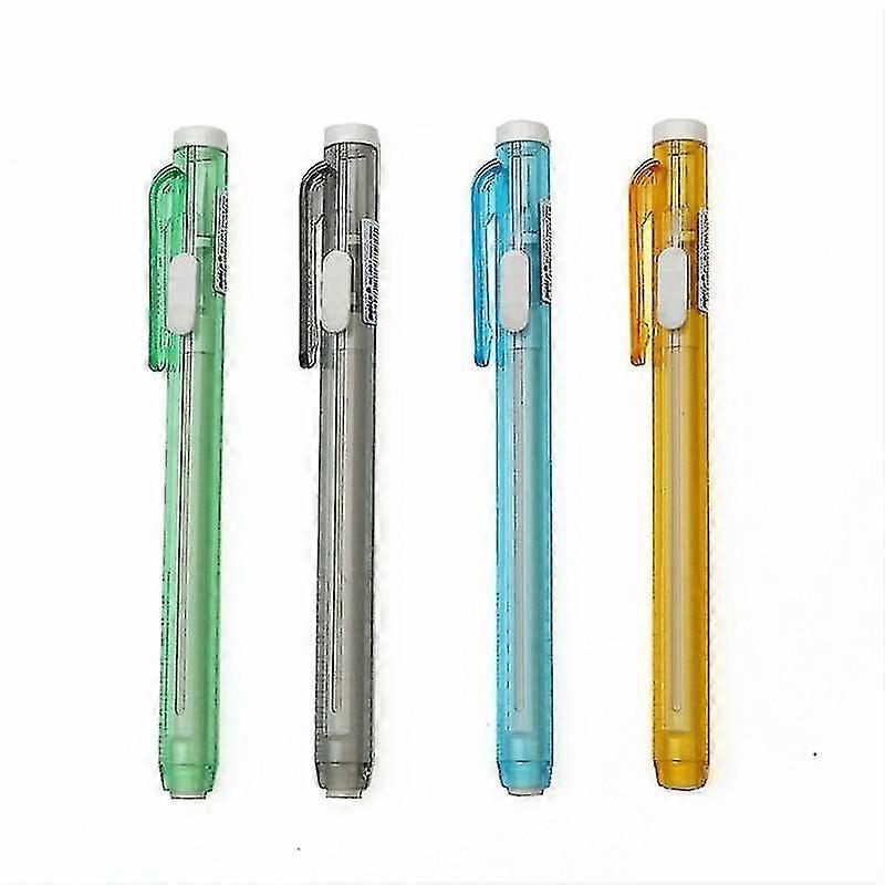 pen type retractable erasers