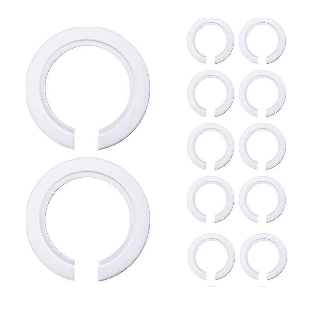 12Pcs Lamp Shade,E27 to E14 Hole Converter,Lampshade for Fitting Screw Lamp Shades to Cap Lampholde