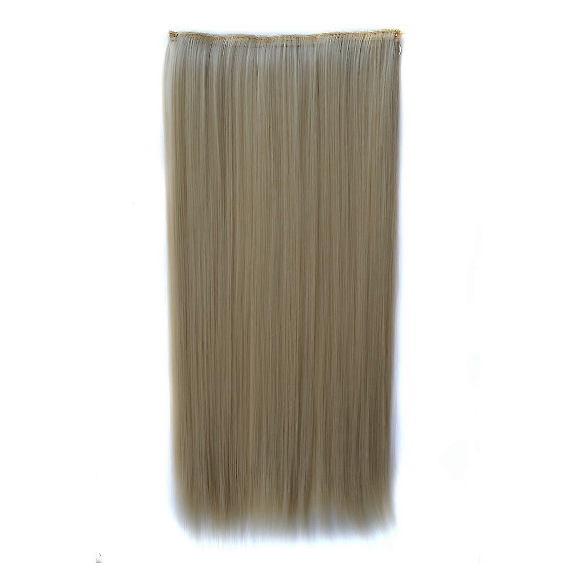 88# One-piece Seamless Five-clip Wig Long Straight Wig