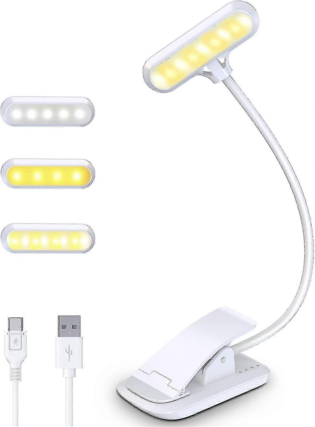 Reading Light, 9 Led With 3 Levels And Touch Switch(long Press To