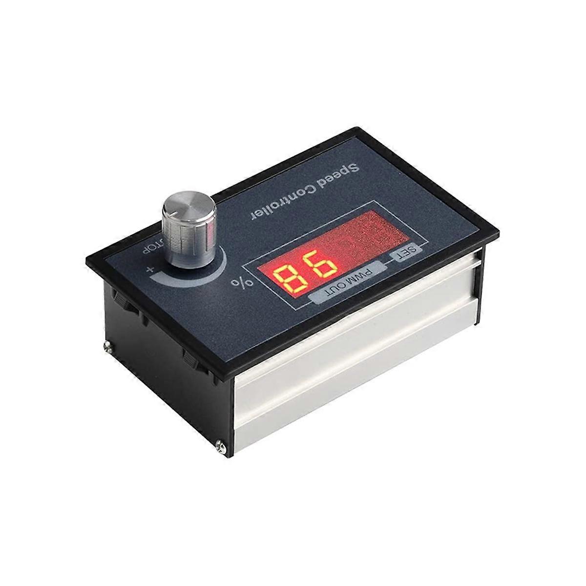 PWM Motor Speed Controller, DC 6-60V 30A DC Motor Speed Controller 12V 24V 36V 48V, Stepless Regulator Motor Rotary Knob